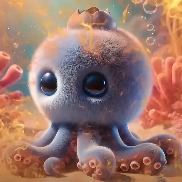Blueberrinni Octopussini Character Avatar