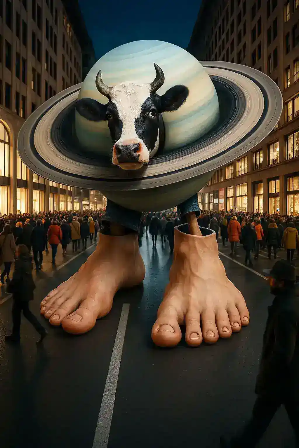 La Vaca Saturno Saturnita - Cosmic Cow Character